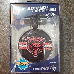 NFL Wireless Speaker with Bottle Opener